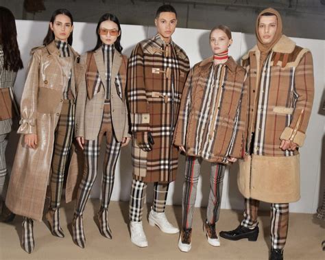 backstage women's a w 2020 burberry